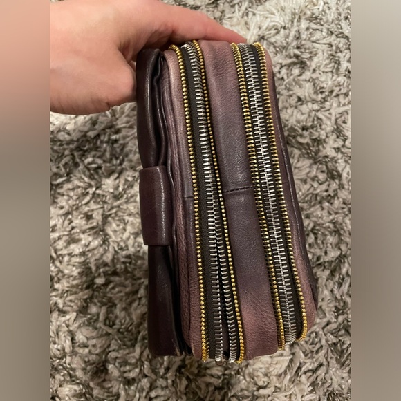 PRADA Clutch Bag/Leather/ Purple and Pink Bag - Picture 4 of 15